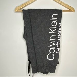 Calvin Klein Performance Unisex Heather Grey Sweatpants Size L